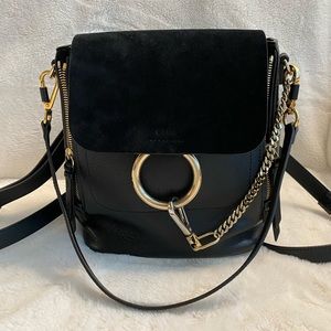 Chloe Faye small backpack - black